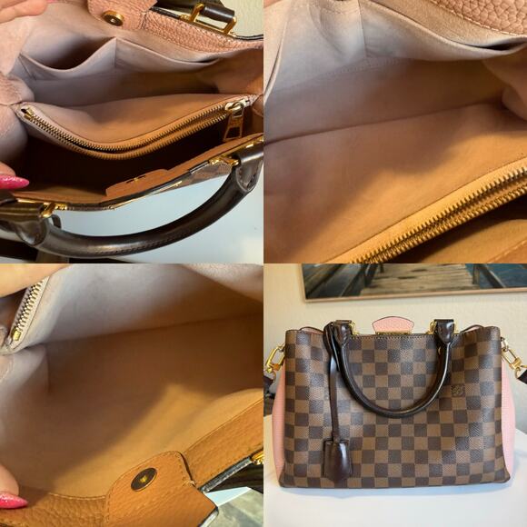 💎✨SUPER RARE✨💎 Authentic Louis Vuitton  Brittany Damier Ebene Bag - Picture 8 of 10